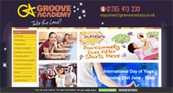 Desktop Screenshot of grooveacademy.co.uk